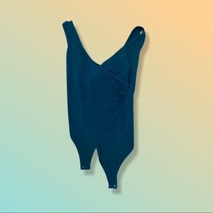 Forever 21 tank body suit in teal green